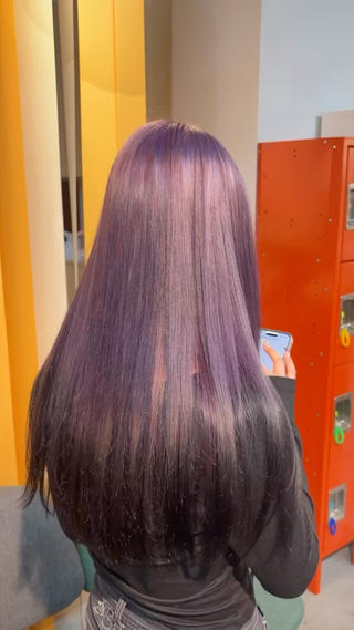 ロング カラー 🩵marina🩵 ~fan fun~のヘアスタイル