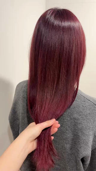 ロング カラー 艶カラー🫧/ 髪質改善💎/フミナのヘアスタイル