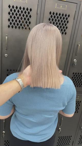 ミディアム カラー ヘアアレンジ TOMO GEEKS代表のヘアスタイル