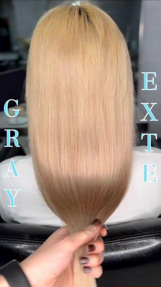 ハイトーンカラーとエクステ