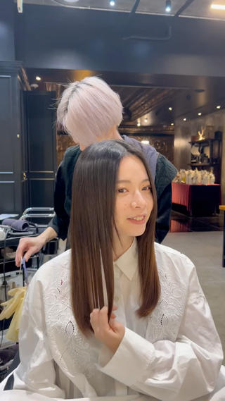 縮毛矯正(酸性ストレート)
サラサラにしたい方是非お任せください!