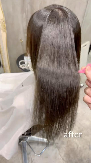 セミロング カラー パーマ 髪質改善/縮毛矯正 /DAIKIのヘアスタイル