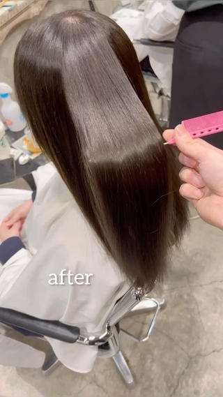 セミロング カラー パーマ 髪質改善/縮毛矯正 /DAIKIのヘアスタイル