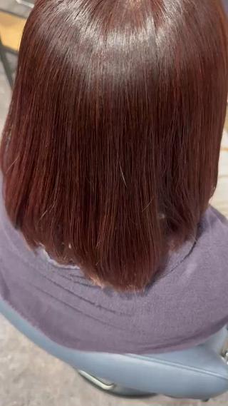 ミディアム カラー OAK 中目黒のヘアスタイル