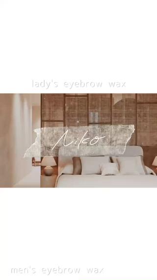 メンズ アイブロウ 〖Niko〗 namiの眉毛・アイブロウイメージ