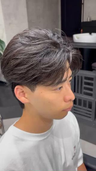 毛流れ系のナチュラルセンターパートも得意です