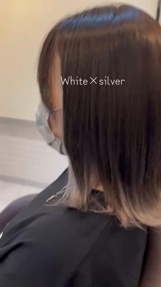 セミロング カラー パーマ ヘアアレンジ メンズ ❤️可愛いハイトーン を造る❤️AKIRAのヘアスタイル