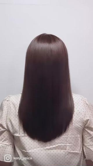 やわからさのある縮毛矯正