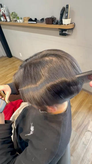 メンズ arika オケシ　リョウダイのヘアスタイル