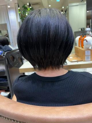 ショート 大人ショート特化/ カットモデル/表参道のヘアスタイル
