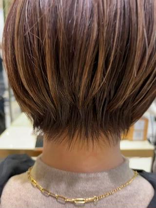 ショート 大人ショート特化/ カットモデル/表参道のヘアスタイル