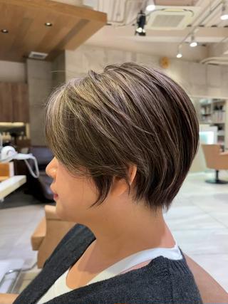 ショート 大人ショート特化/ カットモデル/表参道のヘアスタイル