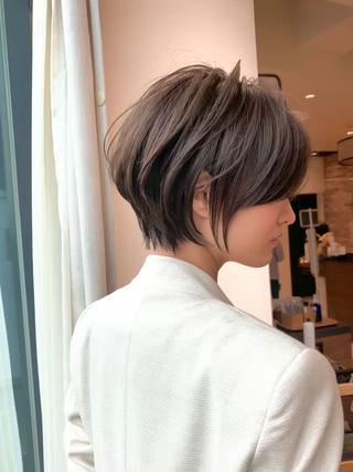 ショート 大人ショート特化/ カットモデル/表参道のヘアスタイル