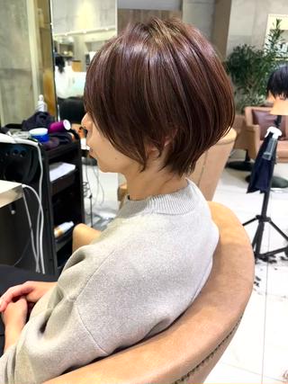 ショート 大人ショート特化/ カットモデル/表参道のヘアスタイル