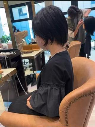 ショート 大人ショート特化/ カットモデル/表参道のヘアスタイル