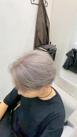 ロング カラー メンズ 瀬野 まみのヘアスタイル