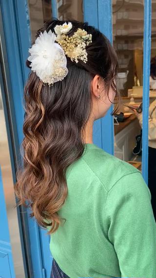セミロング 透明感カラー🎀 tasty/makoのヘアスタイル