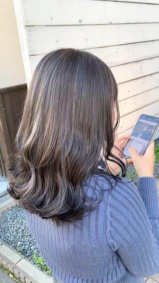 ミディアム 透明感カラー🎀 tasty/makoのヘアスタイル