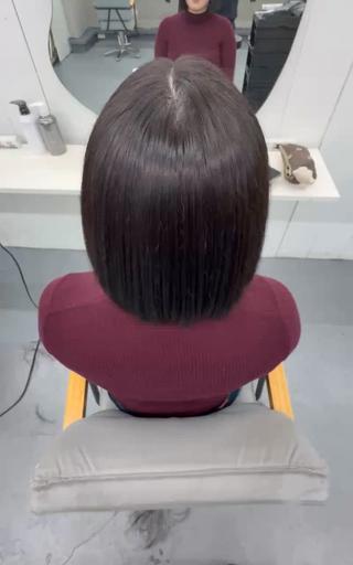 ミディアム ブリーチ×縮毛矯正 💫だいちのヘアスタイル