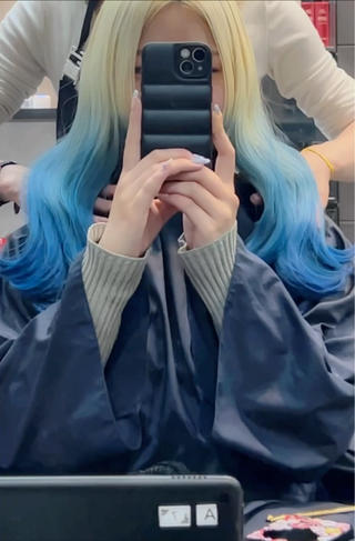 ロング カラー miharu‪‪/ ハイトーン/複雑履歴のヘアスタイル