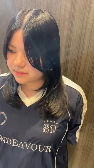 セミロング CIEL千葉店所属・✂️⭐️CIEL／ 渡邊 陸⭐️✂️のヘアスタイル