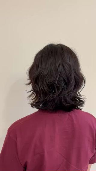 パーマ 似合わせカット /ニュアンスパーマのヘアスタイル