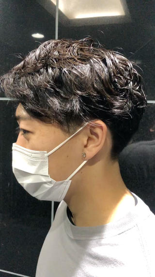 大人の色気パーマ 