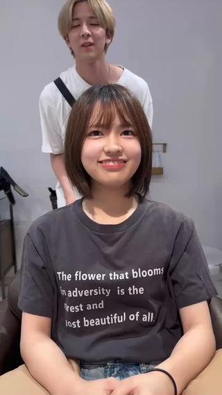 韓国ヘア、後れ毛、くびれヘア、顔まわりカットなどかわいくお洒落に仕上げます◎簡単に出来るスタイリング方法も教えます！気になったスタイルは保存していただきご提示いただけますとスムーズです☆ 