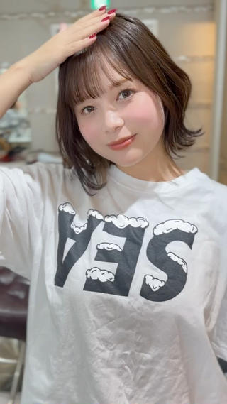大人気のくびれるボブ
ライフスタイルに合わせてボブご提案します！
毛量調節こだわってます！ 