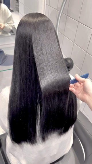 #透明感 #暗髪 #赤み消し #髪質改善 