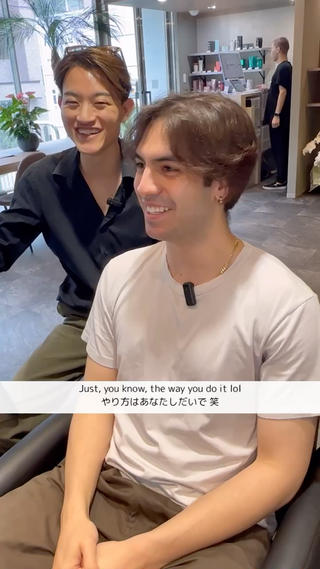 ショート パーマ メンズ REMMA 海外風×髪質改善のヘアスタイル