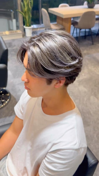 カラー メンズ REMMA 海外風×髪質改善のヘアスタイル