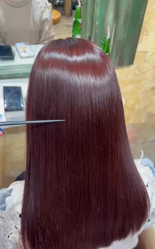 ロング 〜ing deux所属・森田 恋々菜のヘアスタイル