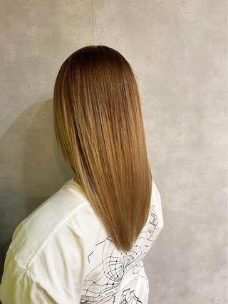 ロング 栗本 博史のヘアスタイル