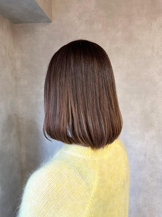 ミディアム 栗本 博史のヘアスタイル