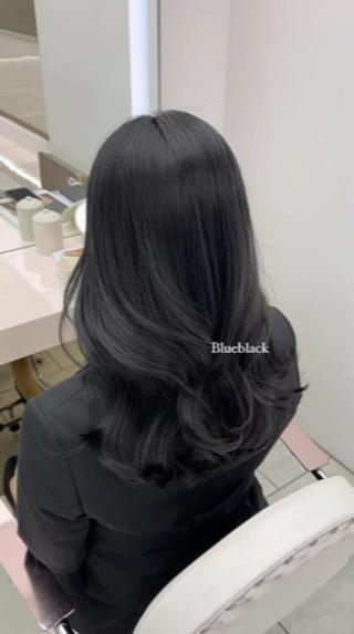 就活に向けてブルーブラック
暗めでもしっかり透明感のあるカラー得意です