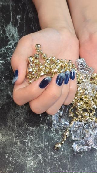 シンプル先端マグネットグリッター 