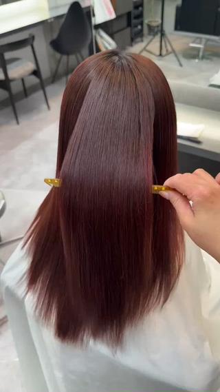 ロング くせ毛風パーマ🪡 hikariのヘアスタイル