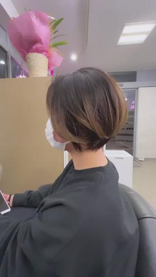 ショートボブ
ショートすぎず、ボブすぎない扱いやすいスタイルです