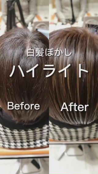 カラー 【銀座｜店長】 イノケンのヘアスタイル