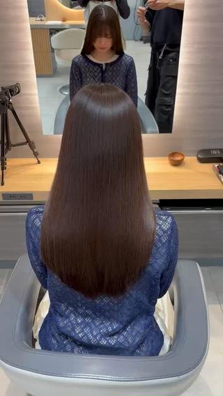 ロング 髪質改善/ストレート /Masatoのヘアスタイル