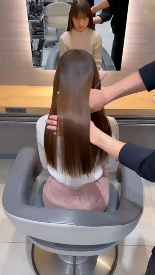 ロング 髪質改善/ストレート /Masatoのヘアスタイル