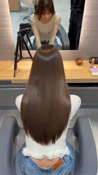 ロング 髪質改善/ストレート /Masatoのヘアスタイル