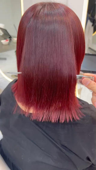 セミロング 松田 拓海のヘアスタイル