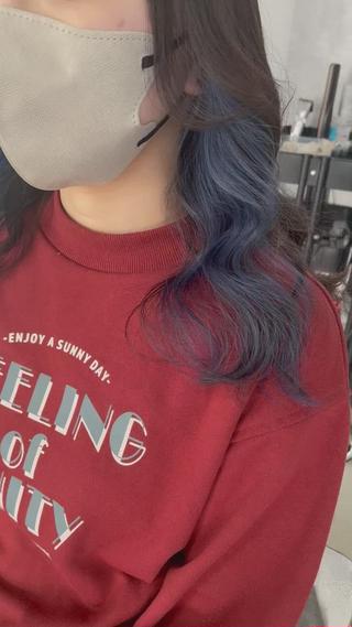 ミディアム カラー 髪質改善色素改善特化 keiのヘアスタイル