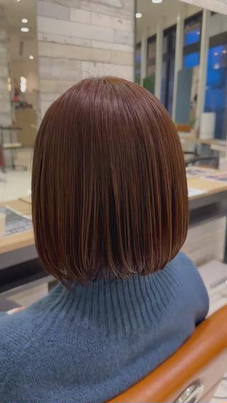 ダメージレスカラーで艶髪に♪ 