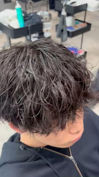 パーマ メンズ 🐲原宿、渋谷/メン ズ特化/パーマ、縮毛のヘアスタイル
