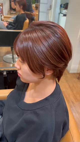 ショート カラー 🌿たかはし ゆいな 🌿のヘアスタイル