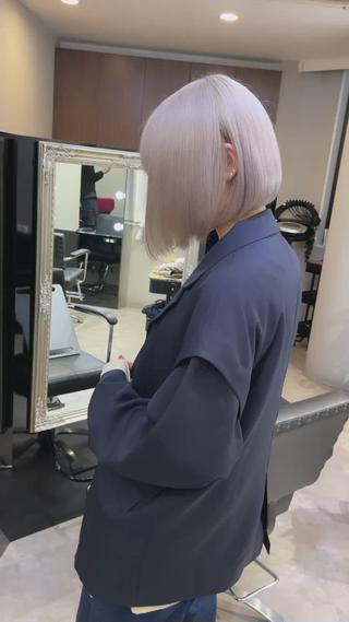 通ってもらい、積み重ねる事でできるカラーです◎
ホワイト系カラー 