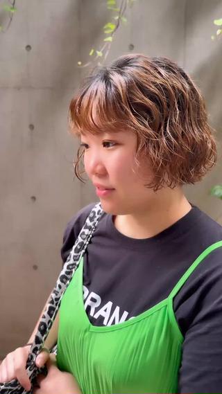 ブリーチ履歴がある髪にも優しい薬剤を使い綺麗にパーマをかけることができます！
#ボブパーマ#ブリーチパーマ#ミックスパーマ 